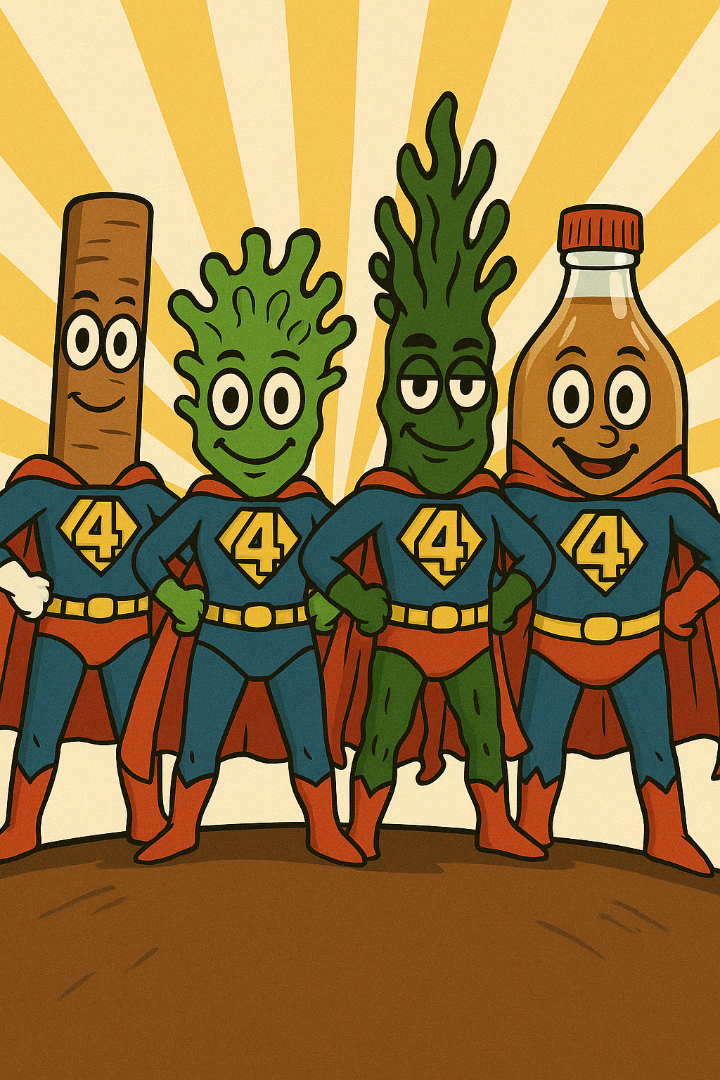Fantastic Four: Sea Moss, Burdock Root, Bladderwrack, and Apple Cider Vinegar