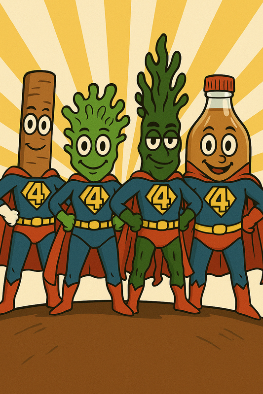 Fantastic Four: Sea Moss, Burdock Root, Bladderwrack, and Apple Cider Vinegar