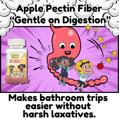 Vitastars Kids Growth & Gut Health Bundle |  Multivitamin + Probiotic Gummies | Vegan, Gluten-Free (2-Pack)