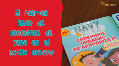 Libro de Sonidos de Rimas Infantiles Urbanas para Peques por Navy & Ryan | Enseña primeras palabras, ritmo y desarrollo temprano del lenguaje (Edades 1-6)