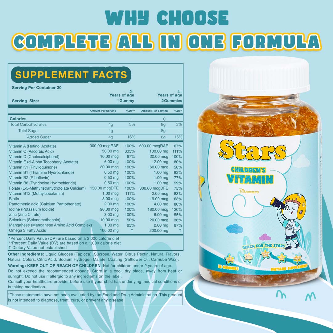 Stars Children's Vitamin - Vitastars